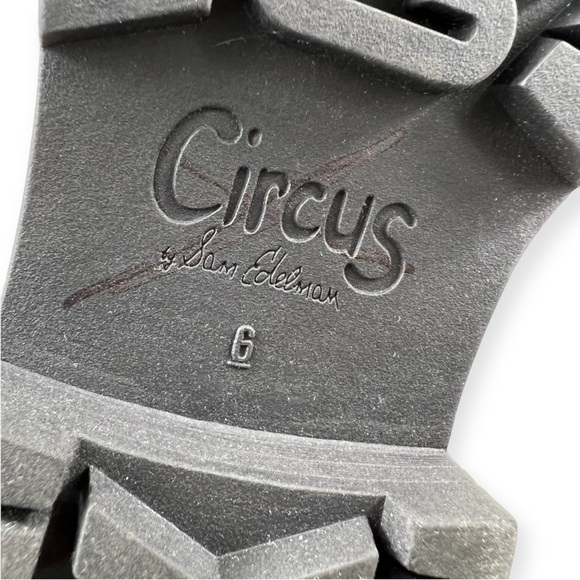 CIRCUS Sam Edelman Gili Plaid Combat Boots Platform 6 - Picture 11 of 11